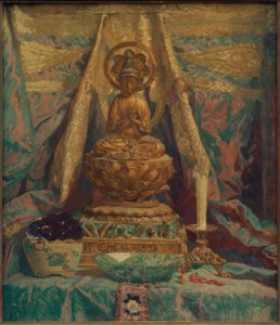 仏陀の静物画 作： Melchior Lechter