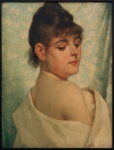 女性の研究 作： Melchior Lechter