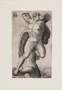 十字架につけられた男（ハマーン） 作： Melchior Lorck