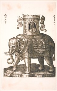 象の騎士団の紋章 作： Melchior Lorck