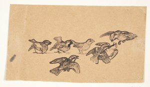 楕円形のひげを生やした男の肖像 作： Melchior Lorck