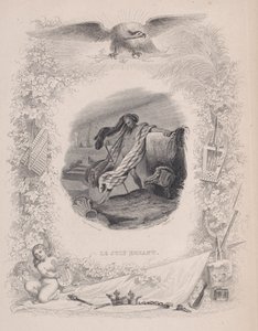 さまよえるユダヤ人」（『ベランジェの歌』より）1829年クリエイター。Melchior Péronard, Joubert.