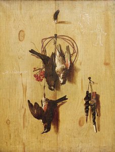 死んだ鳥 作： Melchior de Hondecoeter