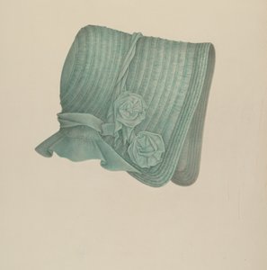 子供用ボンネット、19351942年。 作： Melita Hofmann