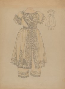子供のドレス、c。 1936年。 作： Melita Hofmann