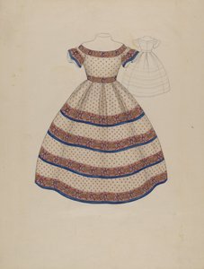 子供用ドレス、1936年頃 作： Melita Hofmann