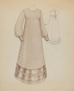ドレス、1936年頃 作： Melita Hofmann