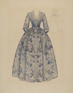 ドレス、1936年頃 作： Melita Hofmann