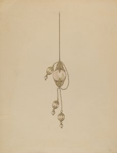 髪飾り、1937年頃 作： Melita Hofmann