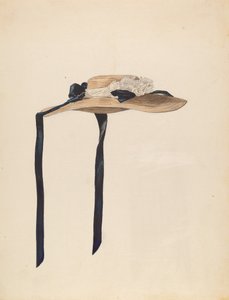 帽子、1936年頃