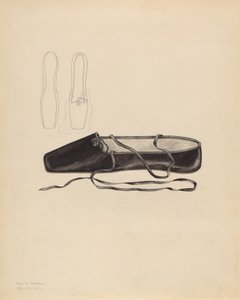 スリッパ、1936年頃 作： Melita Hofmann