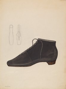 女性用の靴、1936年頃。 作： Melita Hofmann