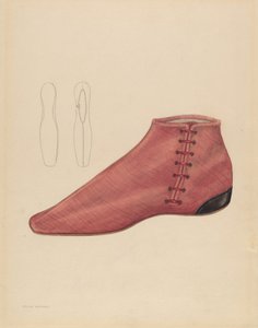 女性用の靴、1936年頃。 作： Melita Hofmann