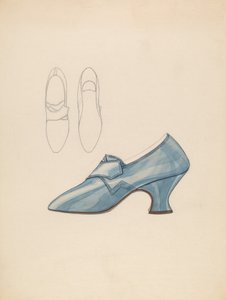 女性用の靴、1936年頃。 作： Melita Hofmann