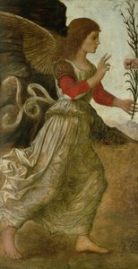 告知天使ガブリエル 作： Melozzo da Forli