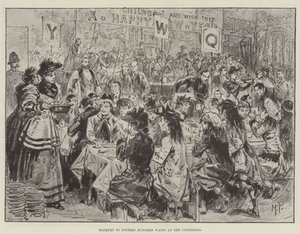 ギルドホールでの15人のワイフへの宴会 作： Melton Prior