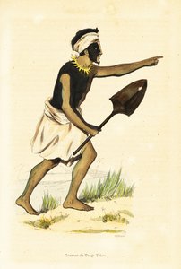 トンガ王国、トンガタプの戦士 作： Mercier Mercier