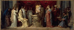神殿におけるイエスの贈呈 1849年頃（絵画） 作： Merry Joseph Blondel