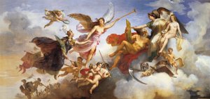 ブービンズでの勝利のフランス（1214年 作： Merry Joseph Blondel