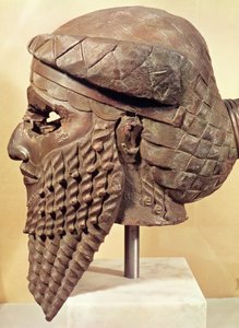 サルゴン1世の頭（紀元前2334- 2279年）紀元前2400年-2200年（銅）（187024も参照）