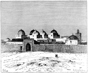 剣のモスク、Kairwan、c1890 作： Meunier
