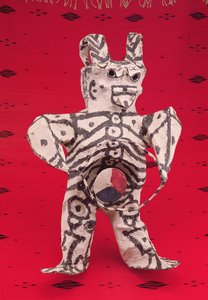 オアハカ（張り子張り子）の死者の日 作： Mexican School