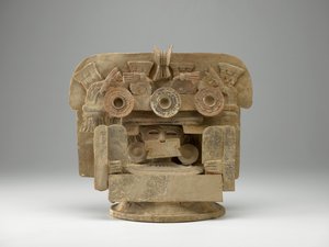 インセンサリオ、c.200-600（テラコッタとペイント） 作： Mexican School