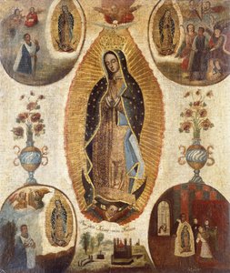 グアダルーペの聖母。グアダルーペの聖母 作： Mexican School