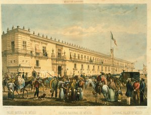 メキシコシティの国立宮殿