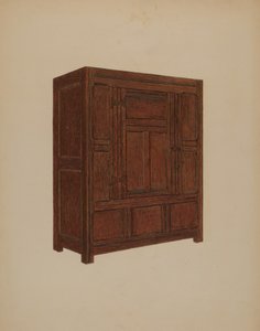食器棚、c。 1937年。 作： Meyer Goldbaum