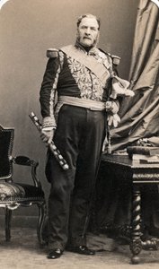 マレシャル・フォレイ（1804-1872）の肖像 .メイヤーとピアソンの写真