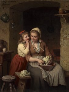 秘密、1885 作： Meyer von Bremen