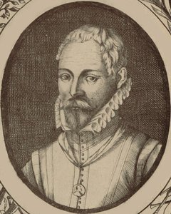 作曲家ローランド・デ・ラッソス1532-1594の肖像。
