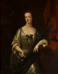 シャーロット・レディ・ミデルトンの肖像（1679-1731）、1699-1731年頃（キャンバスに油彩） 作： Michael (circle of) Dahl