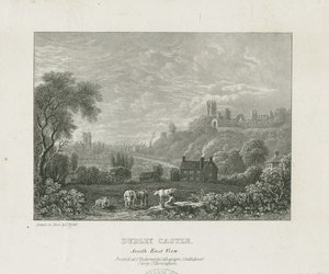 ダドリー城：銅版画、ND [1653-1686] (プリント) 作： Michael Burghers