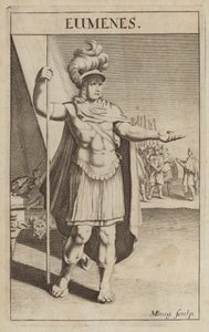 ユーメネス、ギリシャの将軍、学者 作： Michael Burghers