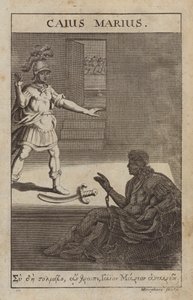 ガイウス・マリウス、ローマの将軍、政治家 作： Michael Burghers