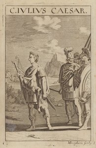 ジュリアス・シーザー、ローマの政治家、将軍 作： Michael Burghers