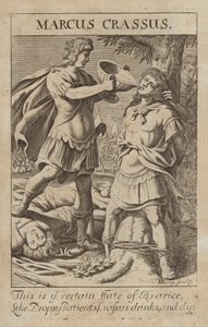 ローマの将軍であり政治家でもあるマーカス・クラッサス 作： Michael Burghers