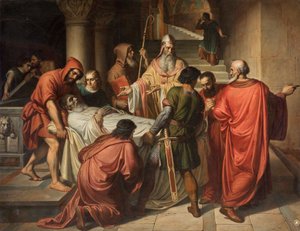 アレクサンドリアのヴェネツィア人に聖マルコの遺体を引き渡す 作： Michael Kovács