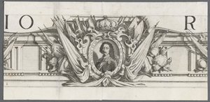 ラ・ロシェルの包囲戦：プレート2、1628-1630年。 作： Michael Lasne