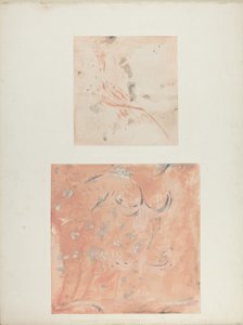 壁の装飾の断片、c。 1940年。