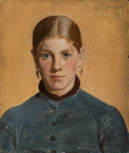 デンマーク語: Skagenspige 作： Michael Peter Ancher