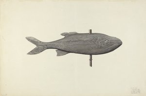 魚の風見鶏、1939年 作： Michael Riccitelli