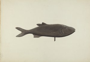 魚の風見鶏、1939年頃。 作： Michael Riccitelli