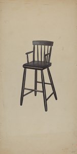 ハイチェア（1938年 作： Michael Riccitelli