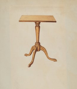 Table Occasional、1938年。 作： Michael Riccitelli