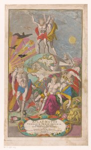 Atlas en Hercules ドラゲン sternerhemel タイトル: Johann Baptista Homann, Atlas Novus Terrarum Orbis Imperia, Regna et Status Exacte Tabulis Geographicè Demonstrants, 1729 作： Michael Rössler