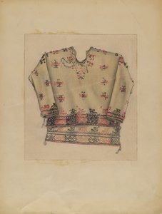 刺繍の女性のドレス