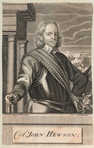ジョン・ヒューソン大佐、1647年頃（エングレーヴィング 作： Michael Vandergucht